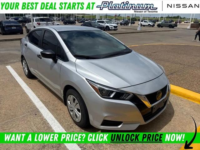 2021 Nissan Versa S Xtronic CVT for sale in Denison, TX