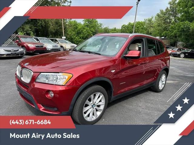 2013 BMW X3 xDrive28i for sale in Mount Airy, MD