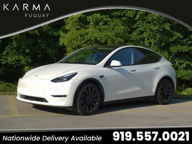 2022 Tesla Model Y Performance Dual Motor All-Wheel Drive for sale in Fuquay Varina, NC