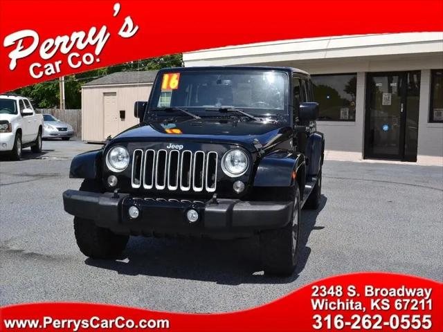 2016 Jeep Wrangler Unlimited Sahara for sale in Wichita, KS