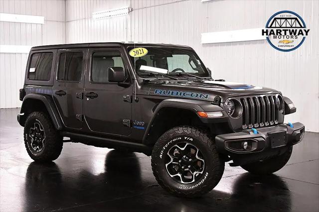 2021 Jeep Wrangler 4xe Unlimited Rubicon 4x4 for sale in Medina, NY