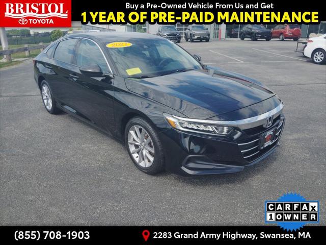 2021 Honda Accord LX for sale in Swansea, MA