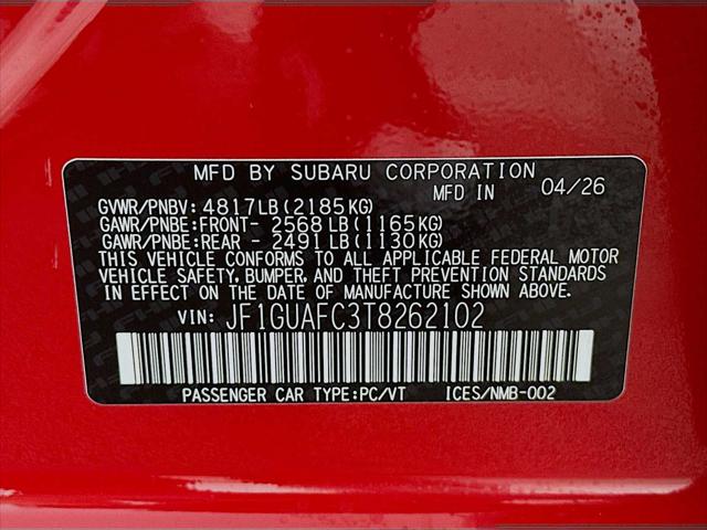 2026 Subaru Impreza Sport