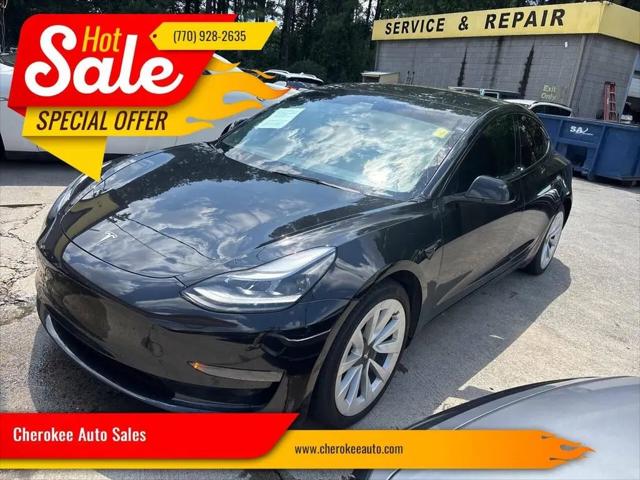 2022 Tesla Model 3 Long Range Dual Motor All-Wheel Drive for sale in Acworth, GA