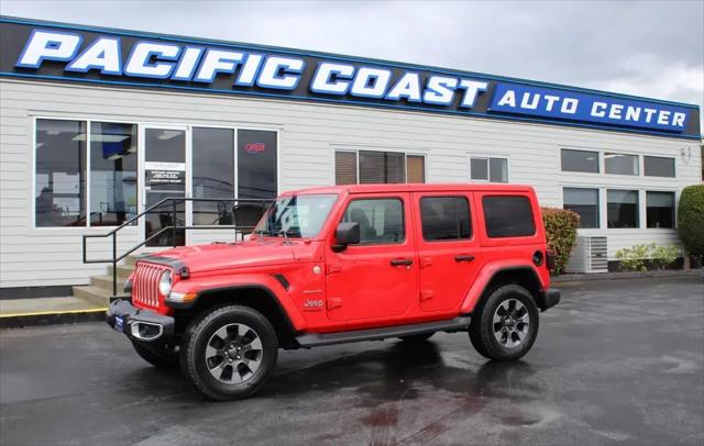 2018 Jeep Wrangler Unlimited Sahara for sale in Burlington, WA