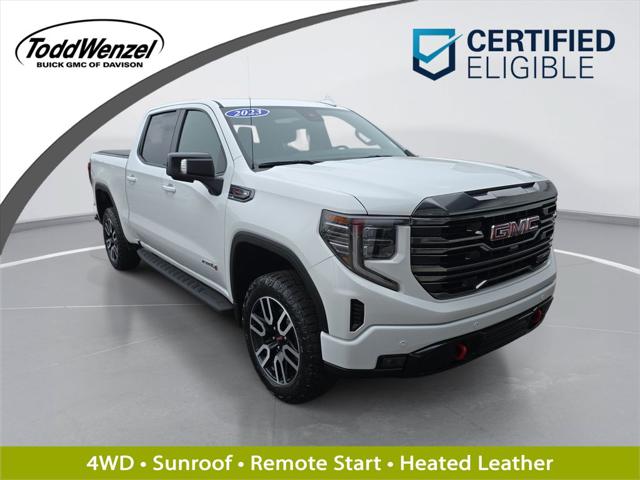 2023 GMC Sierra 1500 4WD Crew Cab Short Box AT4 for sale in Davison, MI
