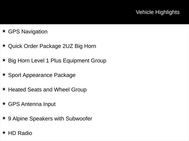 2026 RAM 2500 RAM 2500 BIG HORN CREW CAB 4X4 64 BOX