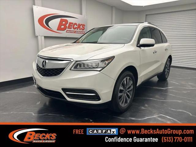 2016 Acura MDX Technology & AcuraWatch Plus Packages for sale near Mason, OH