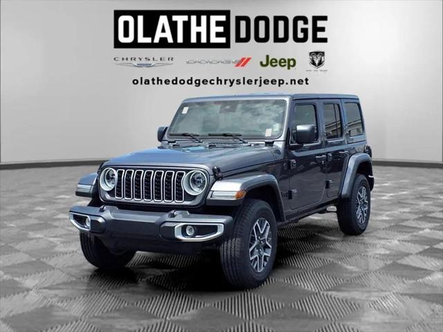 2025 Jeep Wrangler 4-Door Sahara 4x4 for sale in Olathe, KS