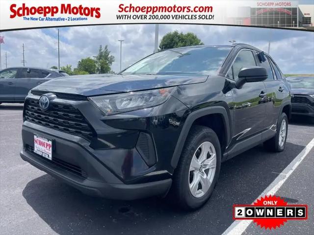 2021 Toyota RAV4 Hybrid LE for sale in Middleton, WI