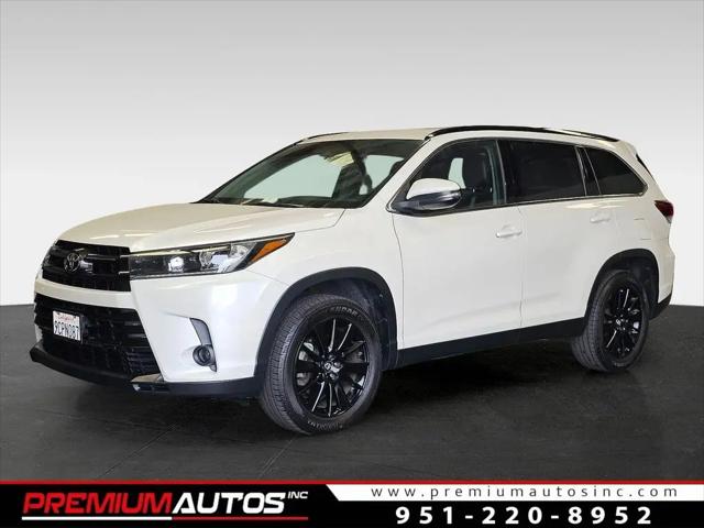 2019 Toyota Highlander SE for sale in Norco, CA