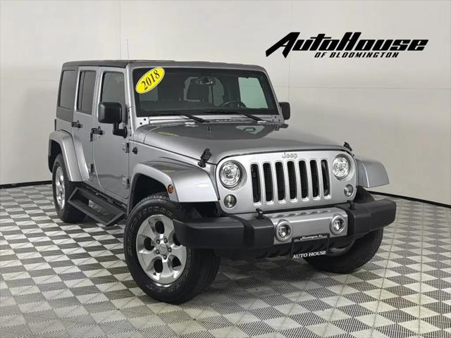 2018 Jeep Wrangler JK Unlimited Sahara 4x4 for sale in Bloomington, IL