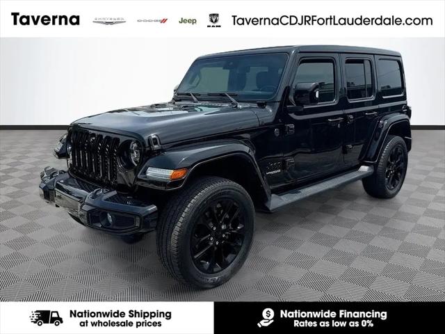 2022 Jeep Wrangler Unlimited High Altitude 4x4 for sale in Pompano Beach, FL