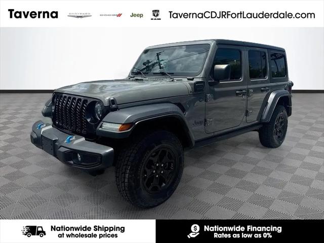 2023 Jeep Wrangler 4xe 4x4 for sale in Pompano Beach, FL