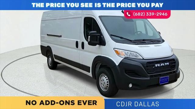 2026 Ram ProMaster Cargo Van Tradesman High Roof 159 WB EXT w/Pass Seat for sale in Dallas, TX