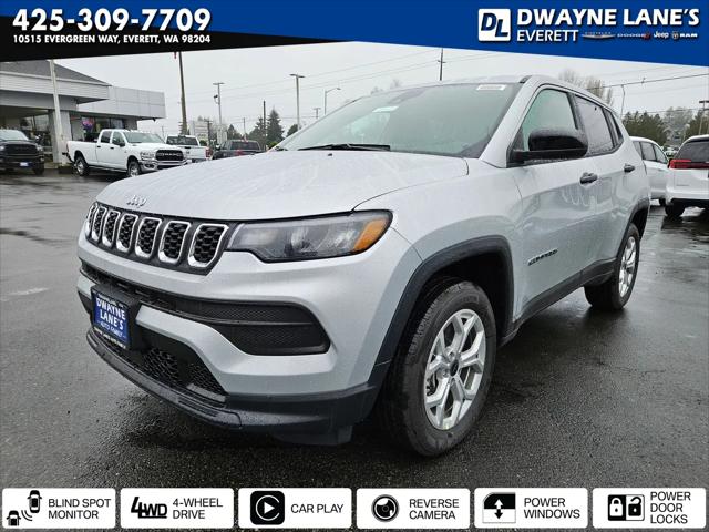 2025 Jeep Compass Sport 4x4 for sale in Everett, WA