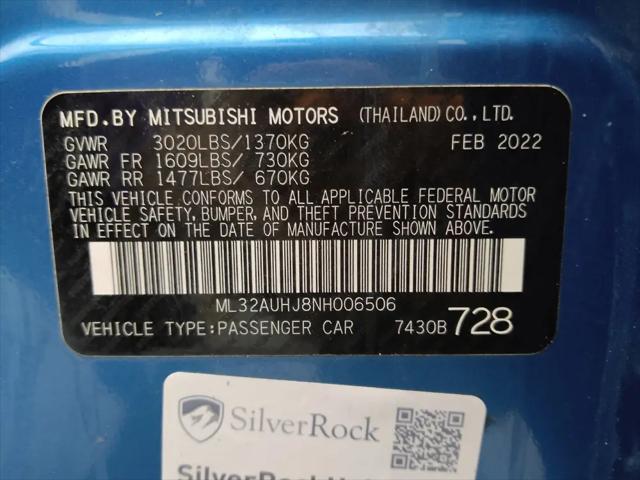 2022 Mitsubishi Mirage ES
