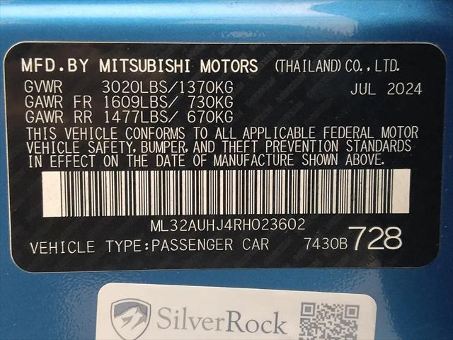 2024 Mitsubishi Mirage ES