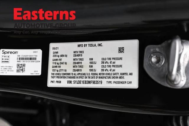 2021 Tesla Model 3 Long Range