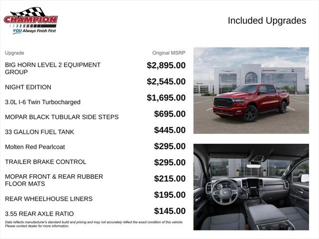 2026 Ram 1500 Big Horn Crew Cab 4x4 57 Box