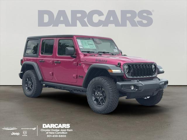 2026 Jeep Wrangler WRANGLER 4-DOOR WILLYS 2026 Jeep Wrangler WRANGLER 4-DOOR WILLYS