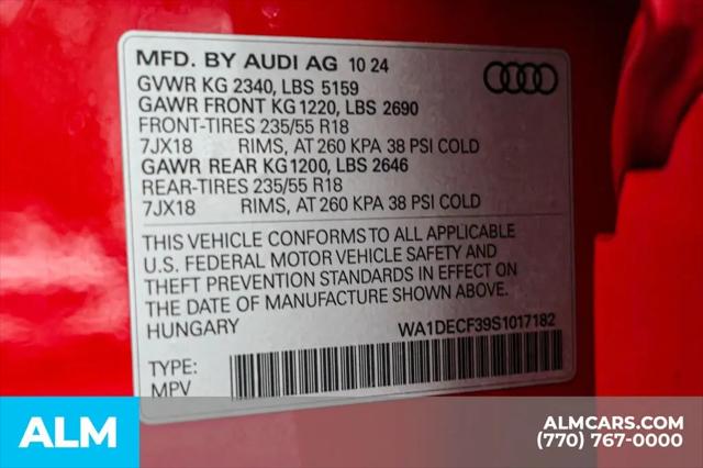 2025 Audi Q3 Premium 45 TFSI S line quattro Tiptronic