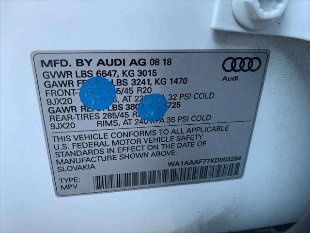 2019 Audi Q7 55 Premium