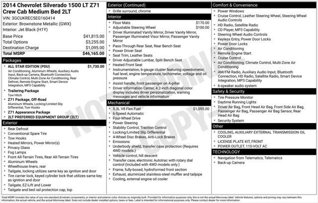 2014 Chevrolet Silverado 1500 LT