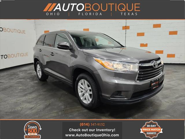 2016 Toyota Highlander LE V6 for sale near Columbus, OH