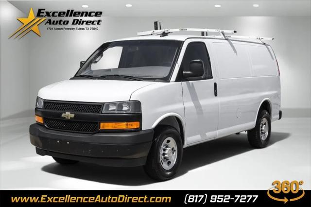 2021 Chevrolet Express Cargo Van RWD 3500 Regular Wheelbase WT for sale in Euless, TX