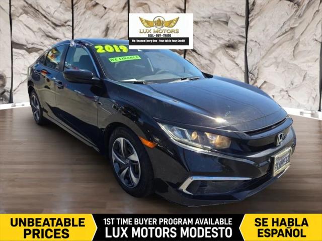 2019 Honda Civic LX for sale in Modesto, CA