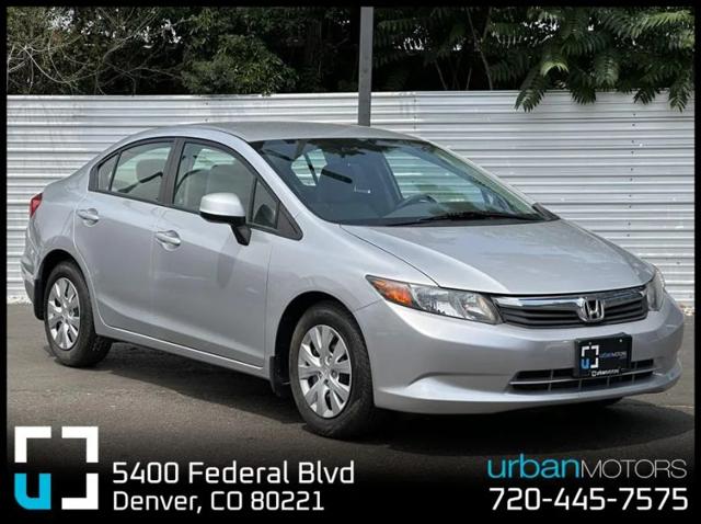 2012 Honda Civic LX for sale in Denver, CO