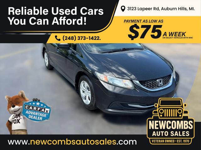 2015 Honda Civic LX for sale in Auburn Hills, MI