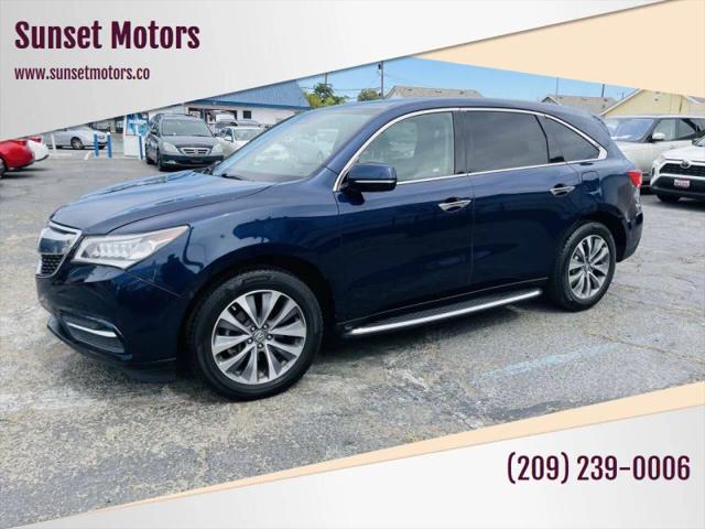 2016 Acura MDX Technology & AcuraWatch Plus Packages for sale in Manteca, CA