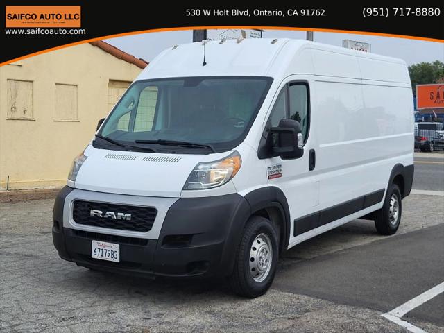 2020 Ram ProMaster 2500 Cargo Van High Roof 159" WB for sale in Ontario, CA