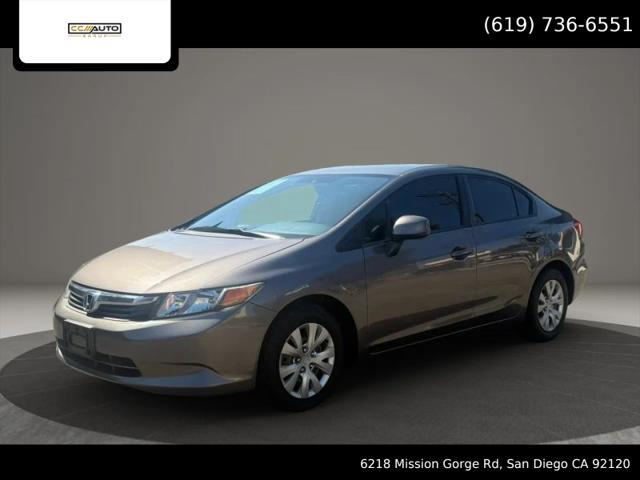 2012 Honda Civic LX for sale in San Diego, CA