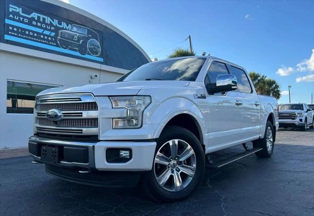 2016 Ford F-150 Platinum for sale in West Palm Beach, FL