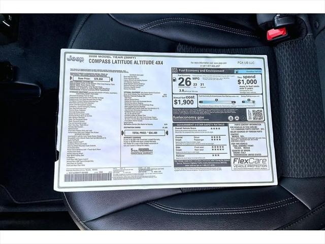 2026 Jeep Compass Latitude Altitude