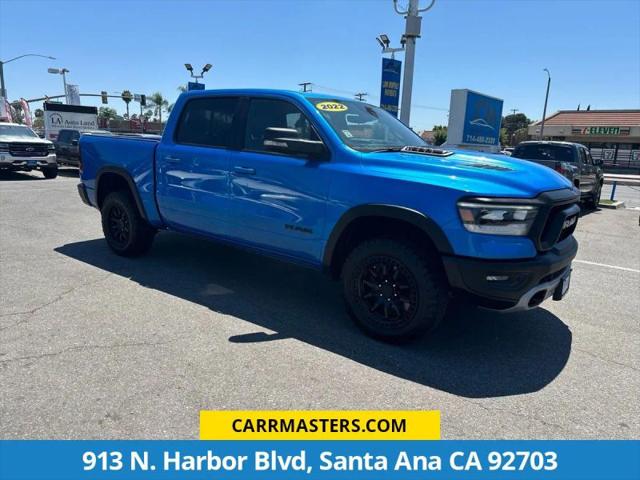 2022 Ram 1500 Rebel Crew Cab 4x4 57 Box for sale in Santa Ana, CA