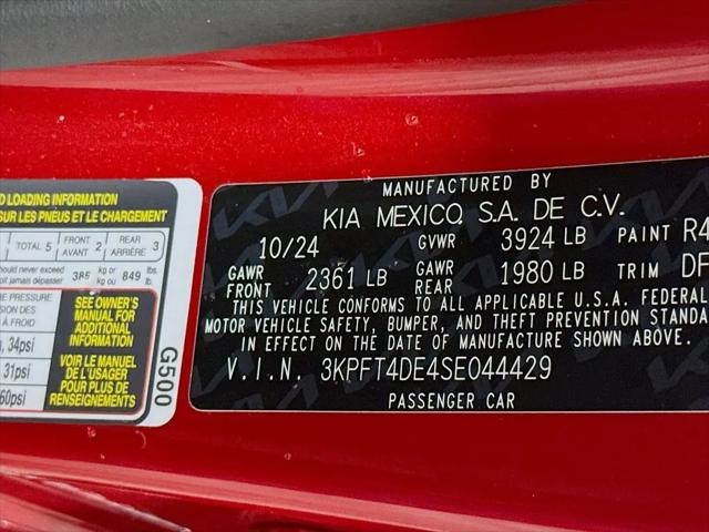 2025 Kia K4 LXS