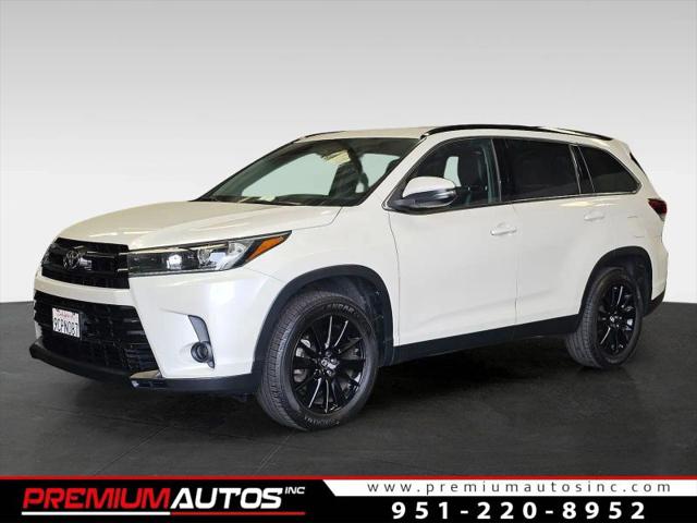 2019 Toyota Highlander SE for sale in Norco, CA