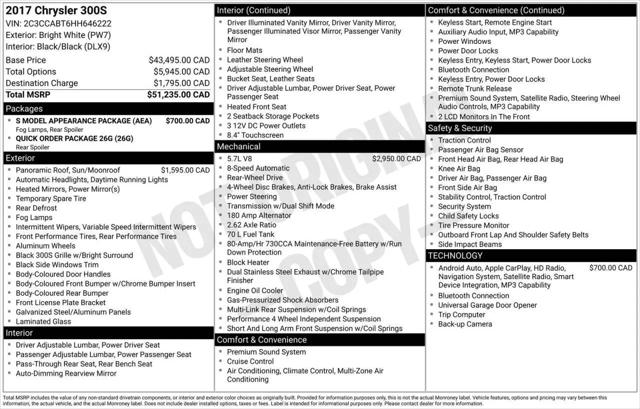 2017 Chrysler 300 S for sale in Greensboro, NC