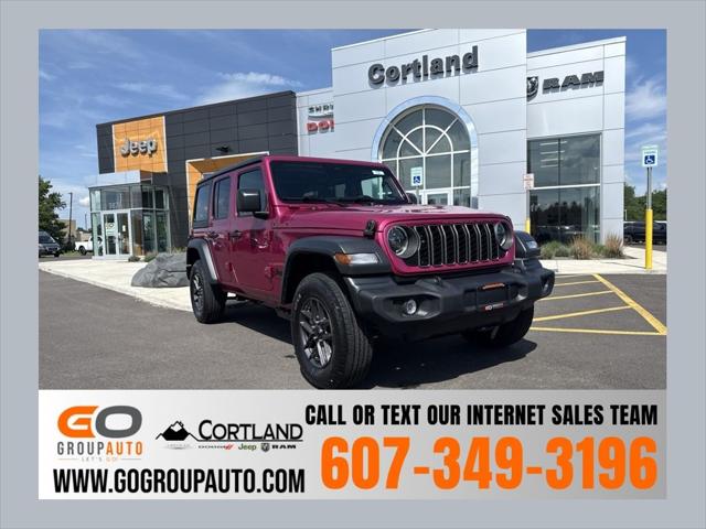 2026 Jeep Wrangler 4-Door Sport S 4x4 for sale in Cortland, NY