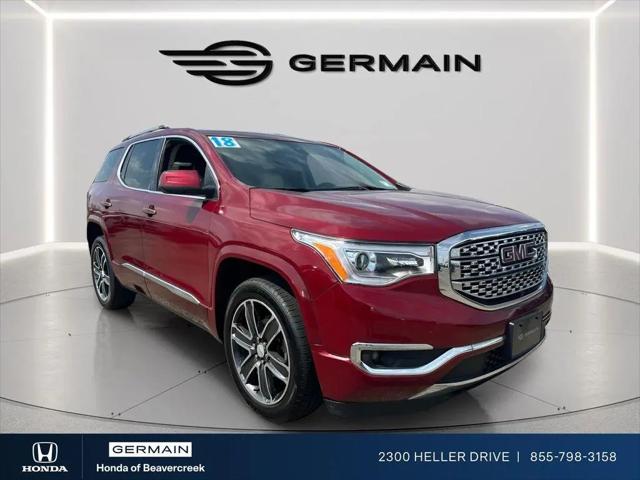 2018 GMC Acadia Denali for sale near Dayton, OH