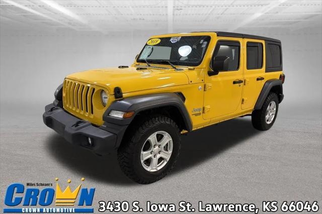 2018 Jeep Wrangler Unlimited Sport S 4x4 for sale in Lawrence, KS