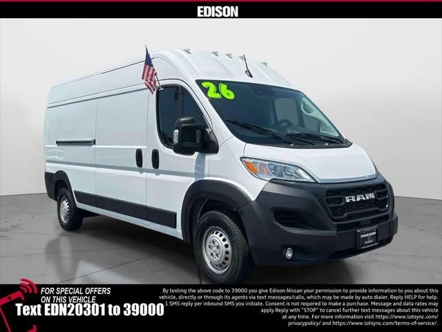 2026 Ram ProMaster 2500 Cargo Van Tradesman High Roof 159" WB w/Pass Seat for sale in Edison, NJ