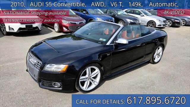 2010 Audi S5 3.0 Premium Plus for sale in Stow, MA