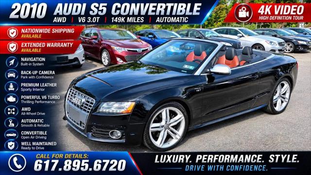 2010 Audi S5 3.0 Premium Plus for sale in Stow, MA