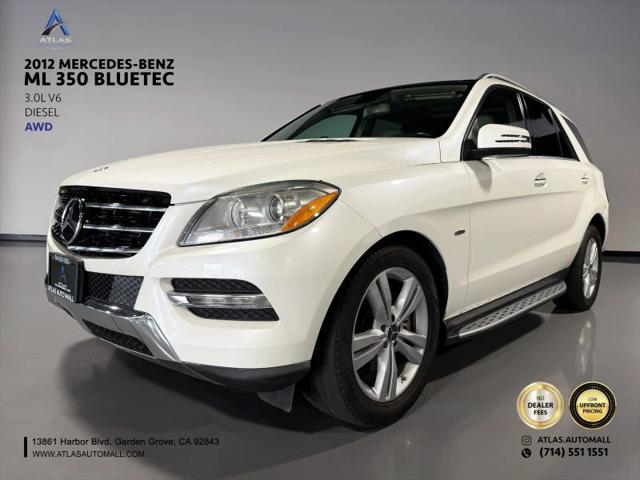 2012 Mercedes-Benz ML 350 BlueTEC 4MATIC for sale in Garden Grove, CA