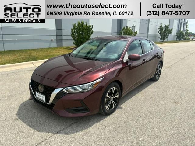 2021 Nissan Sentra SV Xtronic CVT for sale in Roselle, IL